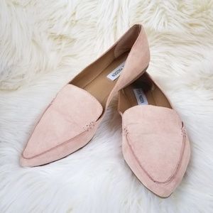 Steve Madden Feather light pink loafer